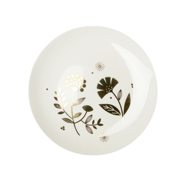 Assiette en porcelaine Oeillet - Mini Labo