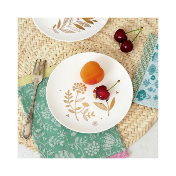 Assiette en porcelaine Oeillet - Mini Labo – Image 3