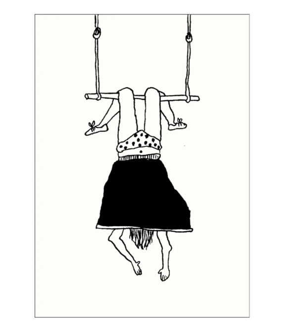 Affiche A3 Trapeze girl - Helen B