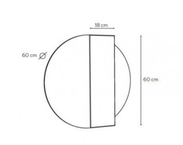 Miroir Charlotte en chêne - Harto design – Image 4