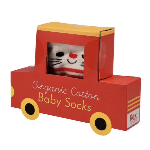 Chaussettes pour bébé Chat – Image 2