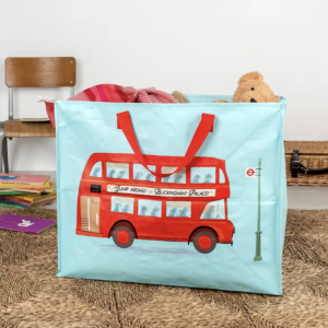 Grand sac de rangement Bus rouge londonien