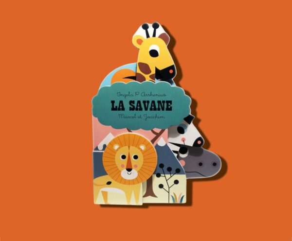 Imagier La Savane (dès la naissance) - Marcel et Joachim