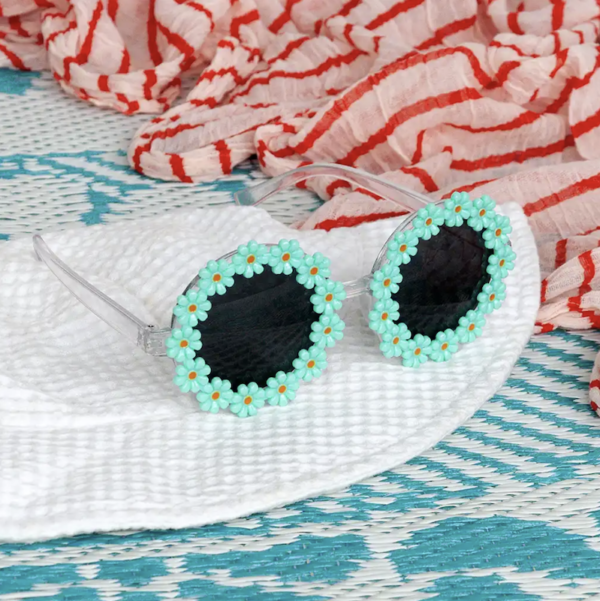 Lunettes de soleil Fleurs – Image 4