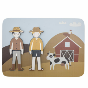 Puzzle en bois Ferme - Bloomingville