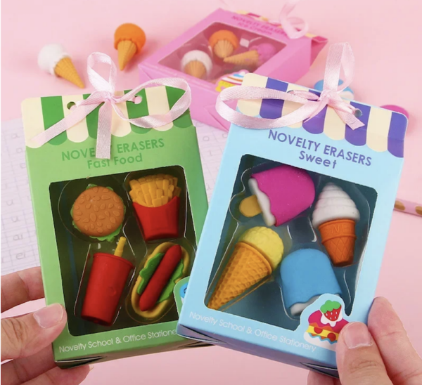 Gommes Junk food ou Glaces