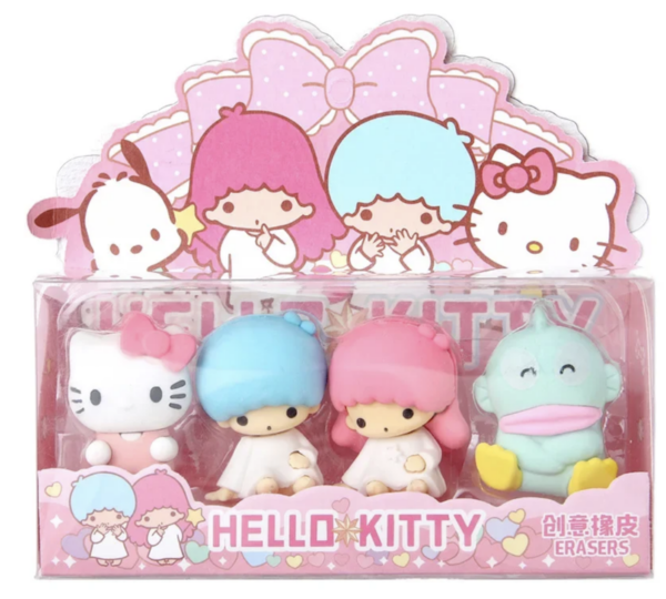Set de 4 gommes Sanrio – Image 2