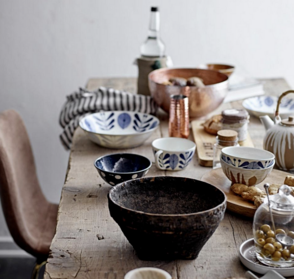 Tasse bleue Camellia - Bloomingville – Image 3