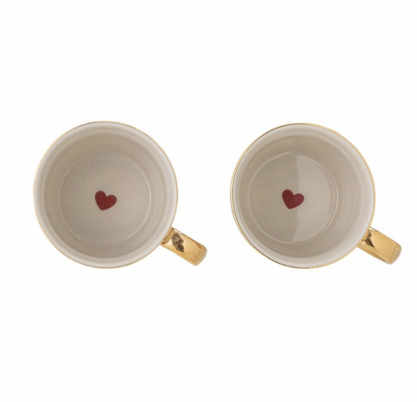 Tasse coeur rouge Jolly - Bloomingville – Image 2