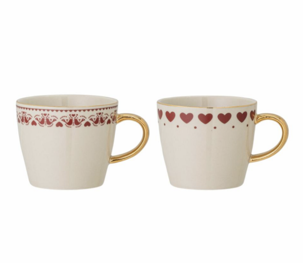 Tasse coeur rouge Jolly - Bloomingville