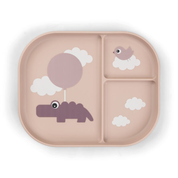 Assiette à compartiments Happy clouds