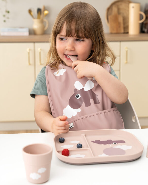 Assiette à compartiments Happy clouds – Image 5