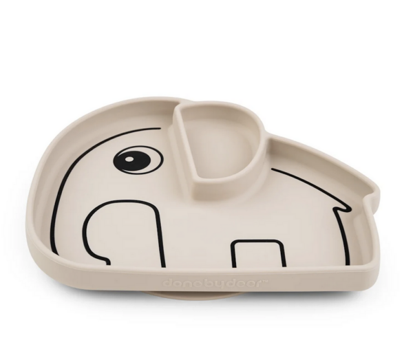 Assiette à ventouse éléphant Elphee – Image 2