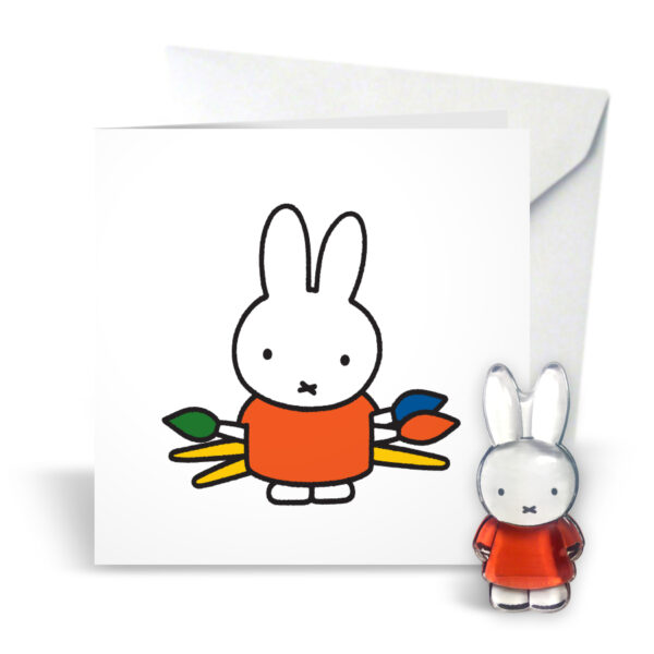 Carte et magnet Miffy