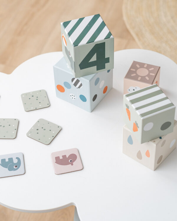 Cubes empilables Deer Friends – Image 2