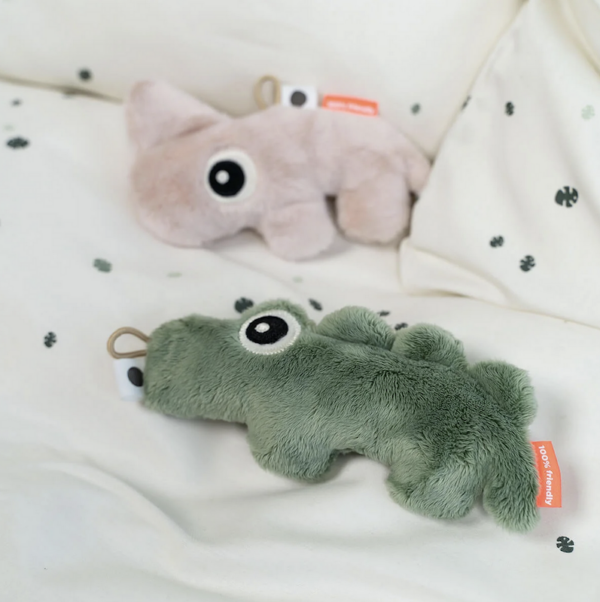 Peluche hochet sensoriel Croco le crocodile -Done by Deer – Image 3