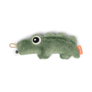 Peluche hochet sensoriel Croco le crocodile -Done by Deer
