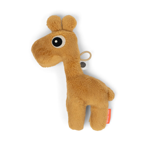 Peluche hochet sensoriel Raffi la girafe -Done by Deer