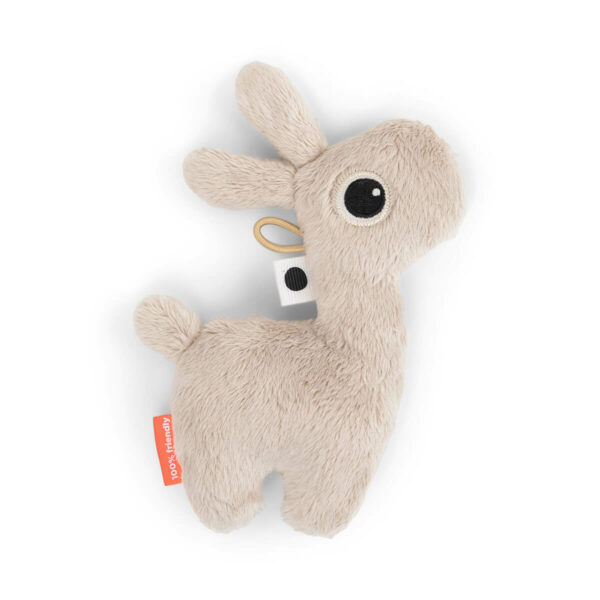 Peluche hochet sensoriel Lalee le lama -Done by Deer – Image 2