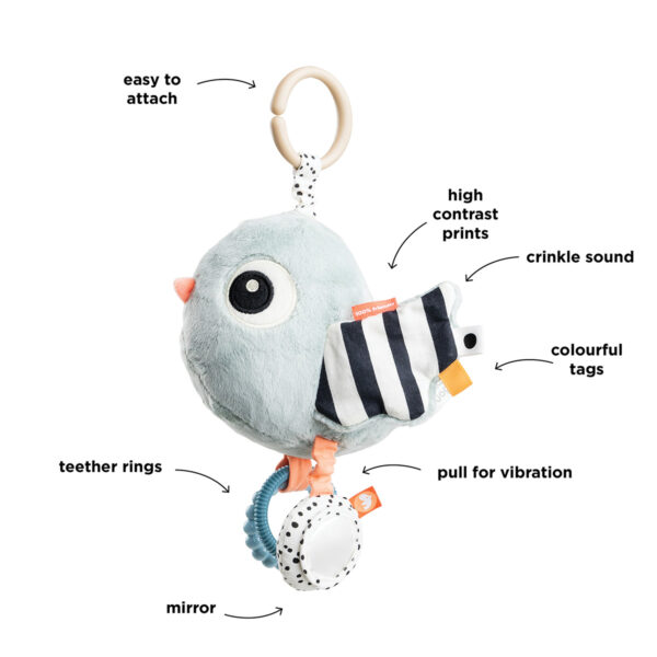 Peluche jouet d'activités Birdee - Done by Deer – Image 4