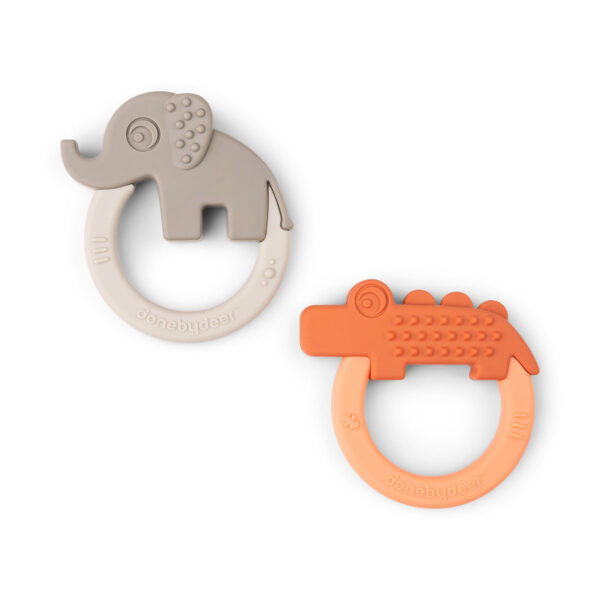Anneaux de dentition - lot de 2