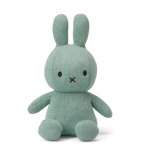 Peluche Miffy bleu pastel en coton bio