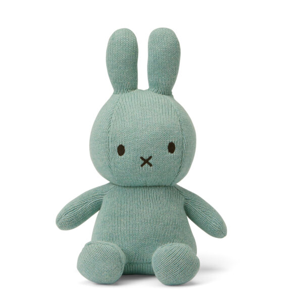 Peluche Miffy bleu pastel en coton bio