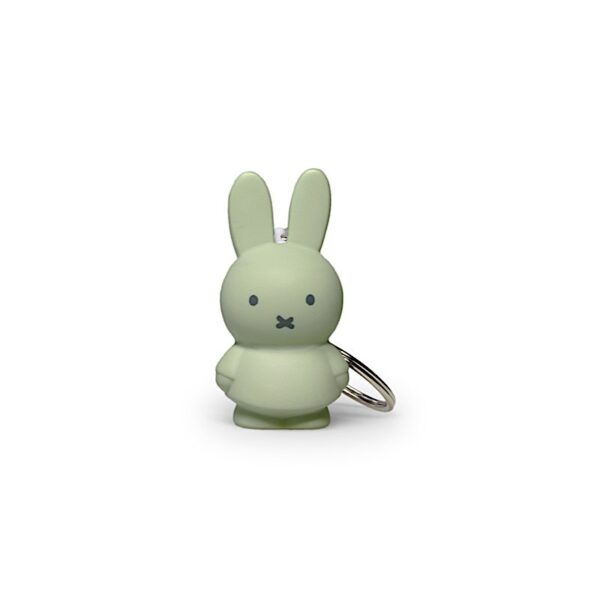 Porte clé Miffy vert sauge