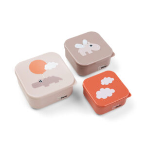 Lunch box Happy clouds set de 3