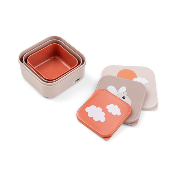 Lunch box Happy clouds set de 3 – Image 2