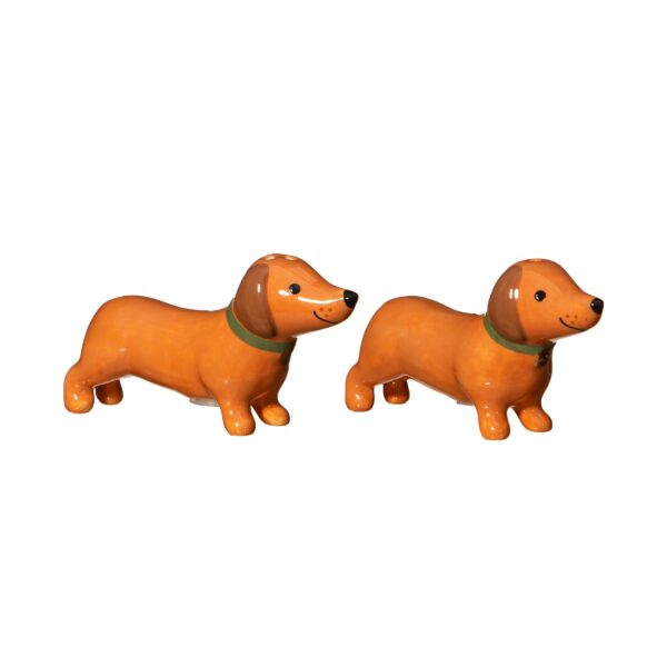 Set salière et poivrière teckel - Sass and Belle – Image 2