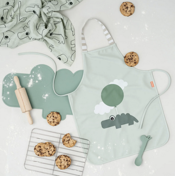 Tablier imperméable pour enfants Croco – Image 3