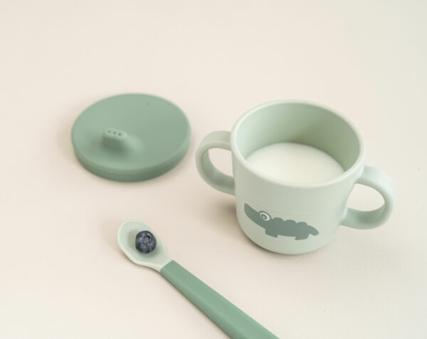 Tasse d'apprentissage verre à bec bébé Croco – Image 6