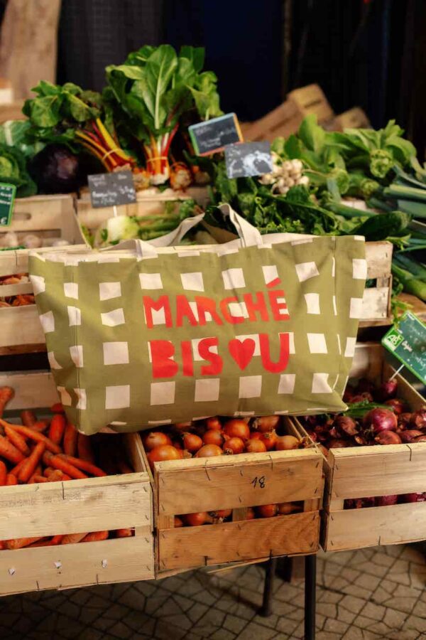 Sac cabas Marché Bisou - Mathilde Cabanas – Image 3