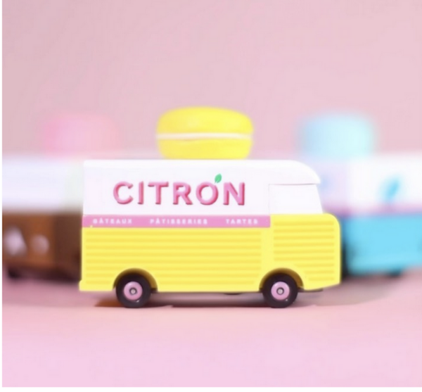 Camion en bois macaron citron - Candylab – Image 6