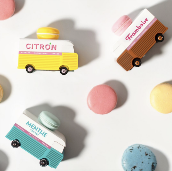 Camion en bois macaron citron - Candylab – Image 11