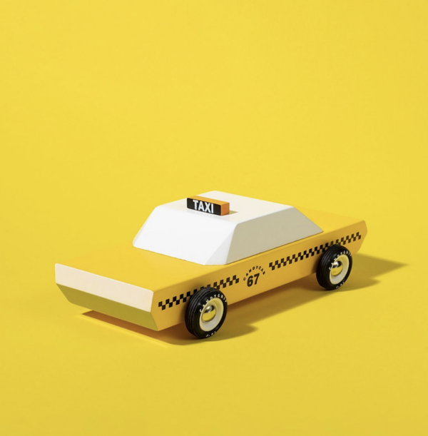 Voiture en bois taxi new yorkais - Candylab – Image 3