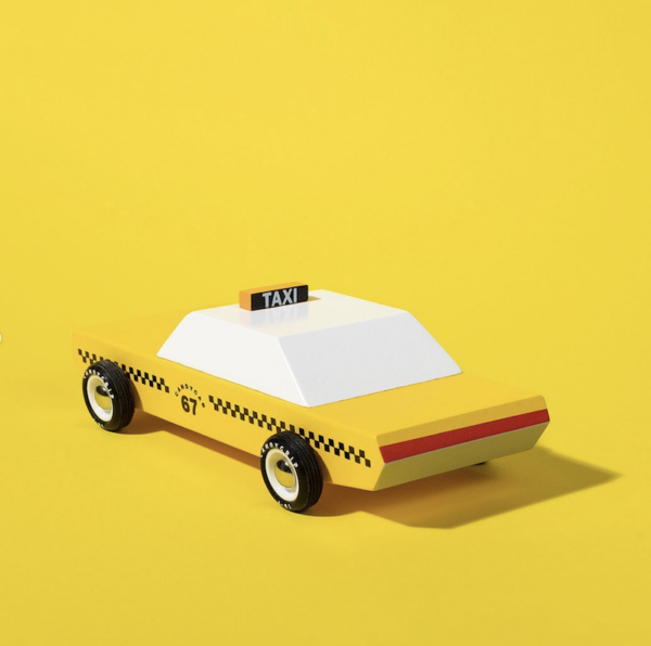 Voiture en bois taxi new yorkais - Candylab – Image 2