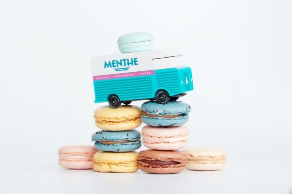 Camion en bois macaron menthe - Candylab – Image 8