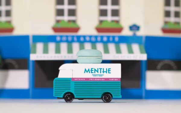 Camion en bois macaron menthe - Candylab – Image 7