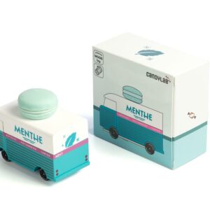 Camion en bois macaron menthe - Candylab