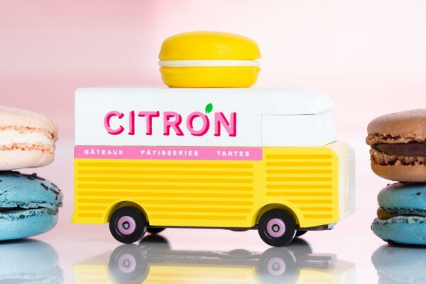 Camion en bois macaron citron - Candylab – Image 8