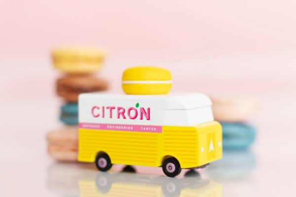 Camion en bois macaron citron - Candylab – Image 7