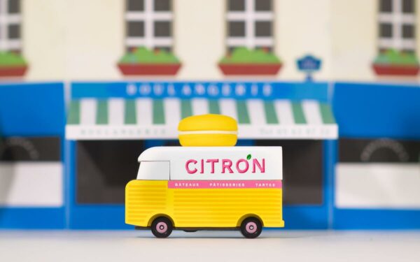 Camion en bois macaron citron - Candylab – Image 5