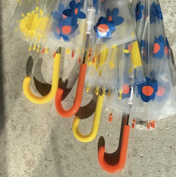Parapluie adultes Fleurs bleues - Mathilde Cabanas – Image 4