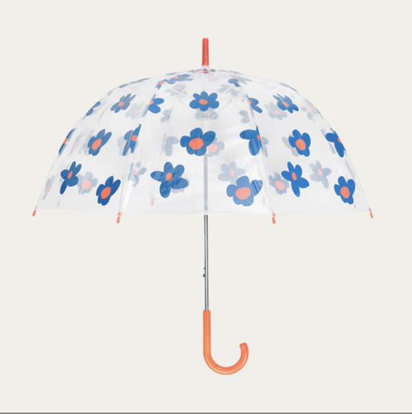 Parapluie adultes Fleurs bleues - Mathilde Cabanas