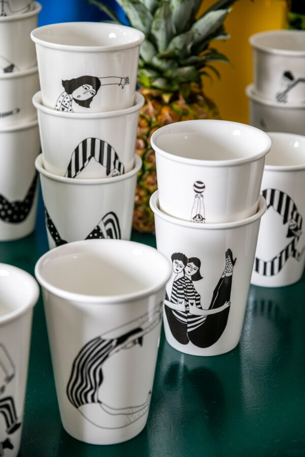 Tasse XL alphabet- Helen B – Image 2