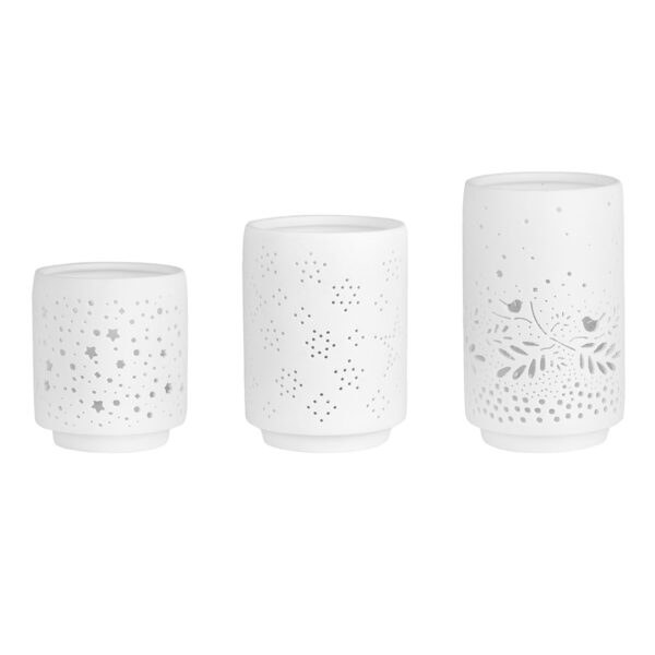 Set de 3 photophores de Noël - Räder