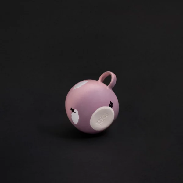 Tasse nuage rose et chat noir - Egg Back Home – Image 4
