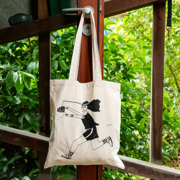 Tote bag Motivation is the key - Helen B – Image 2